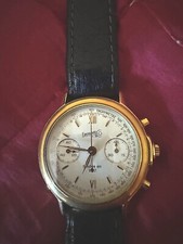 EBERHARD & CO CHRONOGRAPH VALJOUX KAL 23  SCHALTRADCHRONOGRAPH HERREN DAMEN