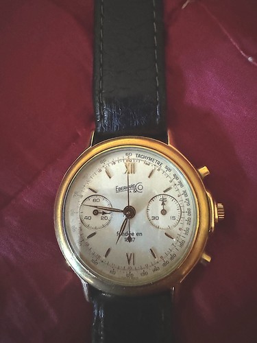 Eberhard co chronograph - eberhard,