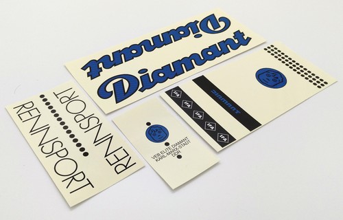 Diamant rennsport decals - diamant,