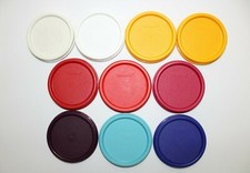 Tupperware Deckel 1607 (∅ ~ 9 cm) f. runde Eidgenossen, Kompakt-System Campanile