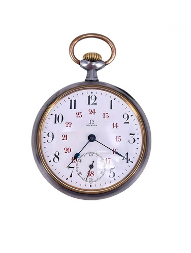 Taschenuhr omega stunden - taschenuhr,