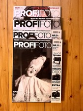 Fotografie Magazin Konvolut: 4x PROFIFOTO 2013/2014/2017 I Fototechnik & -Kultur
