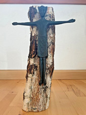 Antike bronzestatue jesus - bronzestatue,