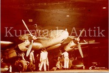 D071 Foto Wehrmacht Farbe colour Repro WL Flugzeug Me110 DAK Afrika Front Einsat