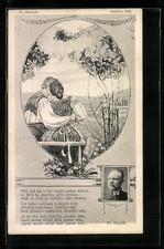 Ansichtskarte Komponist F