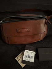 The Bridge SPA Men's Schöne Umhangs Leder Tasche Congress