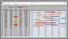 Excel Belegungsplan Belegungskalender Reservierungsplaner Vermietungspläne XLS