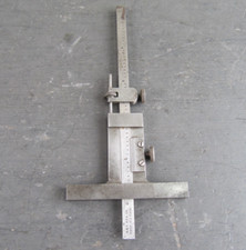 Vintage Brown & Sharpe No. 600 Messschieber Tiefenmesser 5"