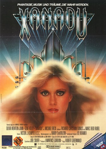 Xanadu original kinoplakat - xanadu,