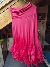  Tanz Rock Bauchtanz Kostüm Rock , Tribal Fusion Pink Gr.38/40 BH 75 C