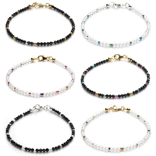 Spinell armband bergkristall - armband,