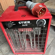 STIER Heizlüfter 9 kw 16 ampere Stecker Kraftstrom 