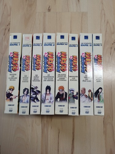 Naruto dvd box - naruto, set