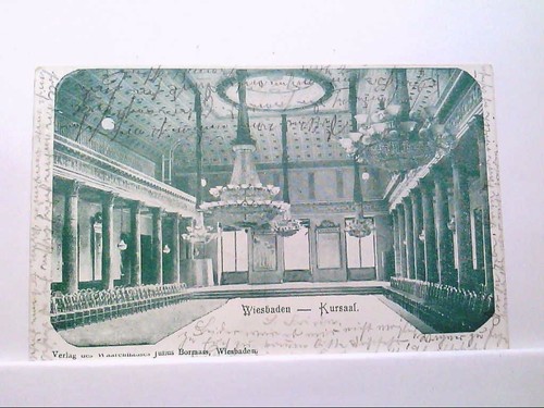 Wiesbaden kursaal inneres - kursaal,,