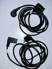 2 x original Life Fitness Netzkabel Stromkabel für Life Fitness Laufband