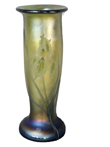 Irisirende glas vase franz - irisirende,