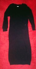 ❤️ Neu Noisy May Strickleid bodenlang L XL 42 44 schwarz Maxikleid Herbst Winter