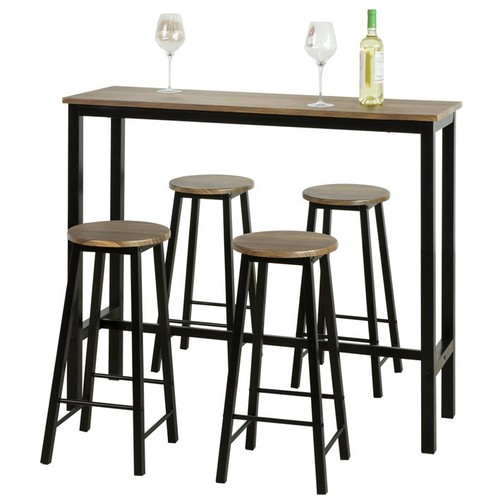 Waren teilig bartisch mit - 5-teilig,