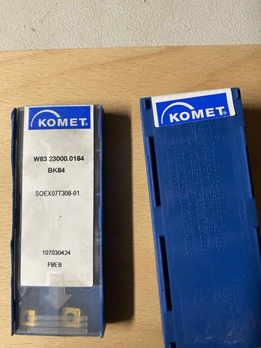 10x komet wendeschneidplatten - komet,