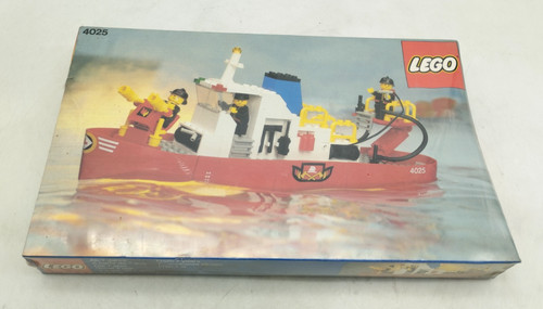 Lego 4025 fire boat schiff - lego,