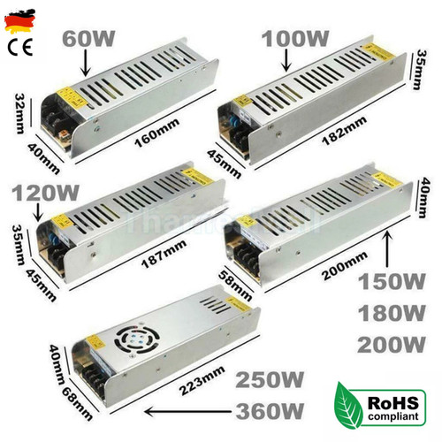 12v led trafo netzteil - led,
