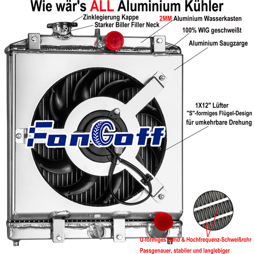 Reihe kühler lüfter für - 3,