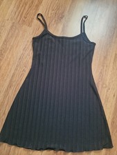 Schwarzes RIPP-Kleid Gr.L