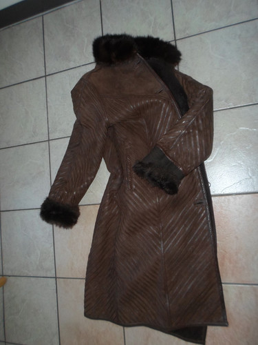 Damen mantel lammfell - damen,