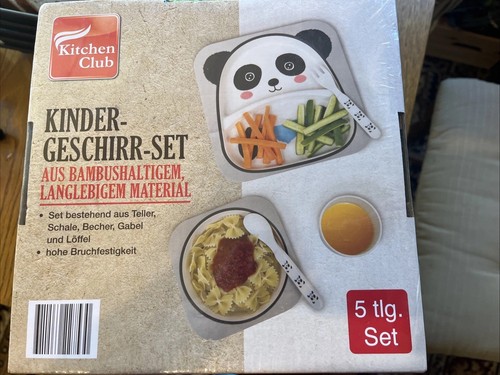 Kindergeschirr bambus teile - bambus,