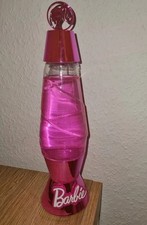 Barbie Led Lava Kinder Tisch Lampe Vintage Retro Dekoration Leuchte Pink Glitzer