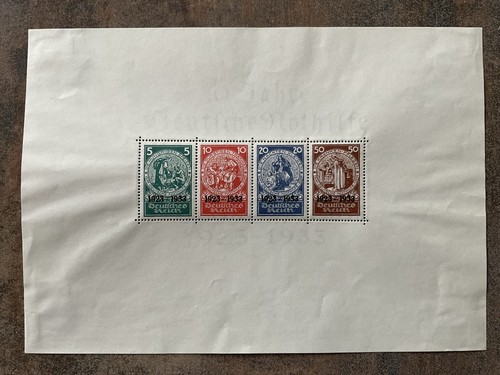 1933 block2 ungebraucht - block2, *