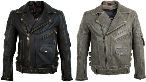 Herren motorrad lederjacke - motorrad,
