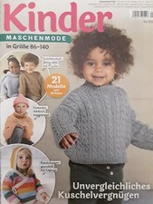 Kinder Maschenmode, Heft 04/2024 - 21 Modelle,  Gr. 86 - 140
