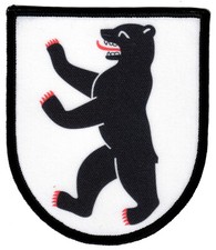 ?? BERLIN WAPPEN "Aufnäher"Patch Hauptstadt/Tiergarten/Köpenick/Spandau/Tegel
