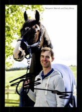 Benjamin Werndl Autogrammkarte Original Signiert Reiten +A 242591