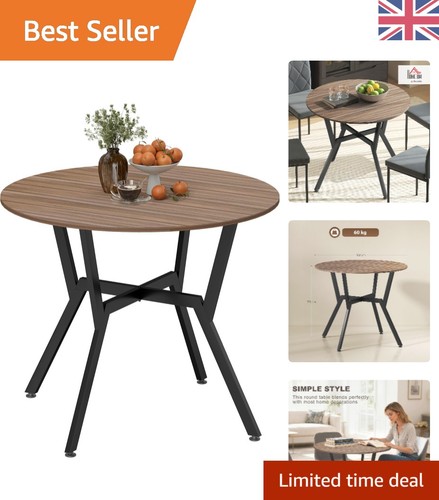 Moderner runder esstisch 90x76 - moderner,
