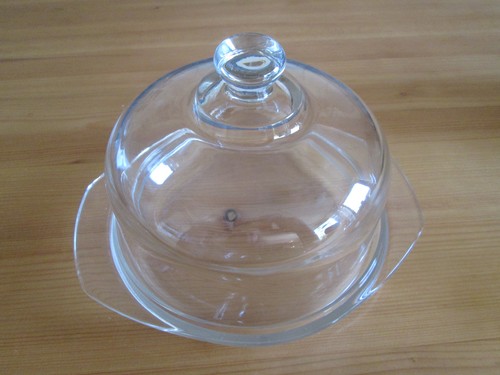 Glas obst oder - oder, käseglocke