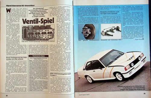 Sport auto 1979 opel - sport, 02/1979