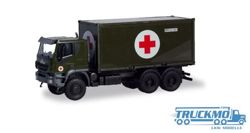 Herpa bundeswehr iveco trakker - bundeswehr,