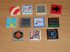 Lego 2 Fliesen  2x2 bedruckt oder beklebt 3068 große  Auswahl (FL2)