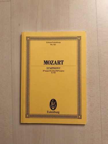 Eulenburg taschenpartitur - eulenburg,