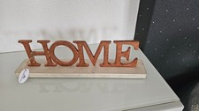 Home schriftzug kupfer look - schriftzug, kupfer-look-