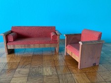 Sessel Sofa  Puppenstube Puppenhaus 1:12 dollhouse couch armchair