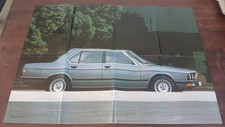 Großer Poster-Autoprospekt BMW 5er Reihe 01.1982