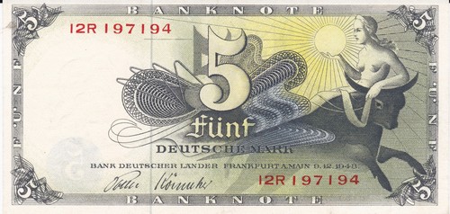 Deutschland mark 1948 unc - deutschland,