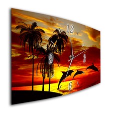 BM Wanduhr 50 cm x 25 cm