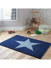 Handgetuftet Wolle Teppich