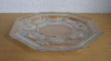 WMF Glas Pressglas Eierteller Eierplatte Eier Servierteller 24 cm  8 eckig