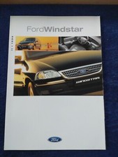 FORD Windstar Prospekt 08.1999 