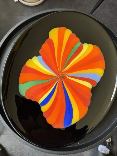 Murano glas schale groß - glas,